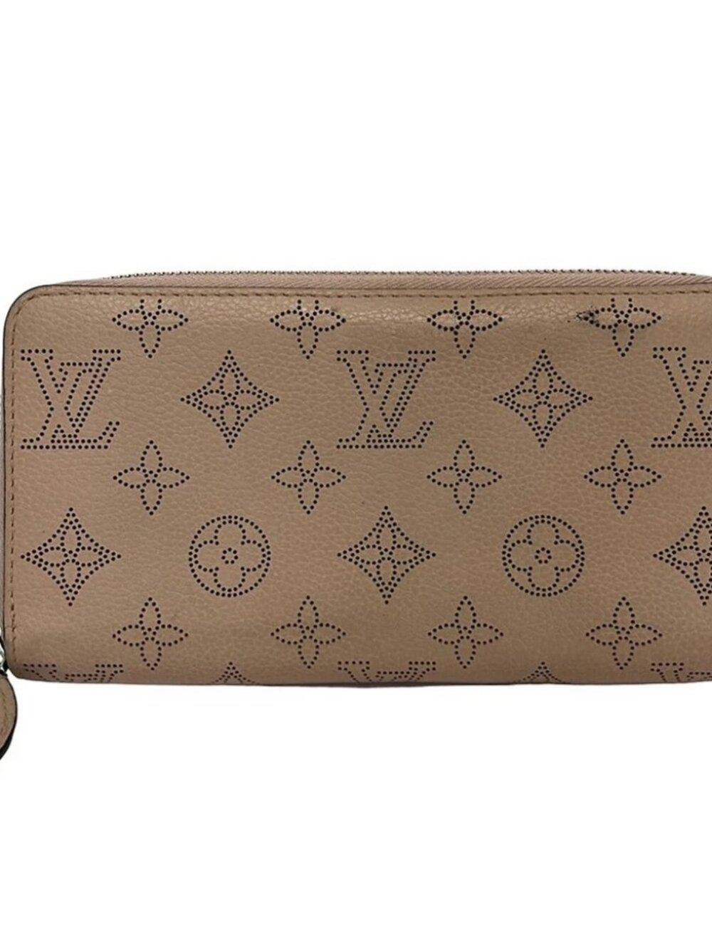 LOUIS VUITTON Zippy Wallet M61868 Magnolia Mahina TN3108 Long Wallet